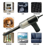 3 in 1 Portable Vacuum Cleaner – Handheld, Car & Home Cleaning, Rechargeable & Powerful Suction