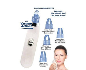 Derma-suction Facial Pore cleanser