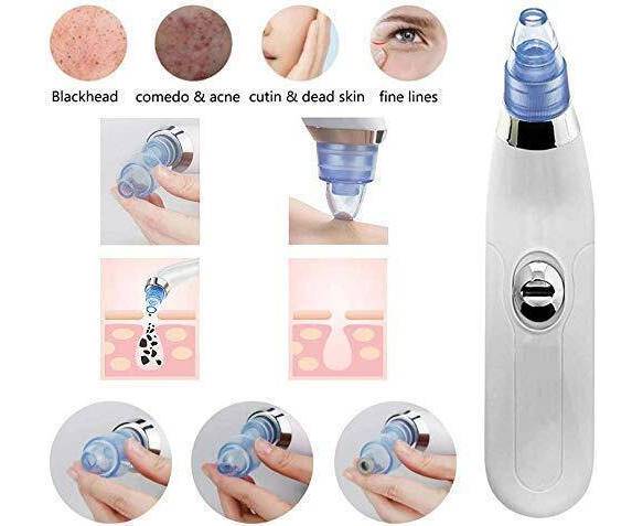 Derma-suction Facial Pore cleanser