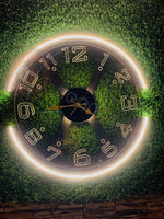 Neon X Clock – Sleek LED Timepiece & Ambient Light for Modern Spaces