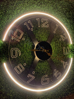 Neon X Clock – Sleek LED Timepiece & Ambient Light for Modern Spaces