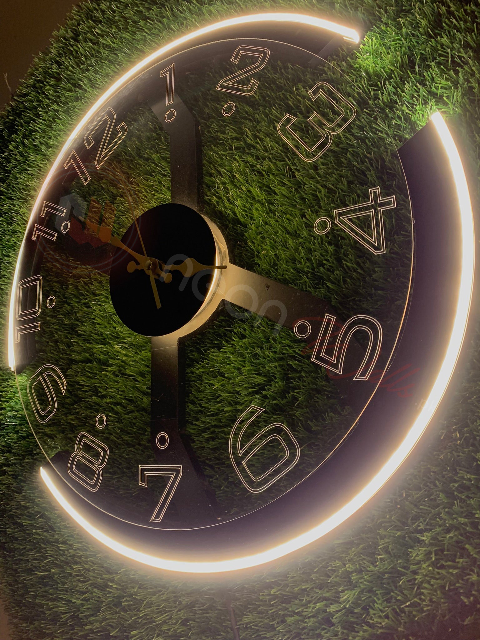 Neon X Clock – Sleek LED Timepiece & Ambient Light for Modern Spaces