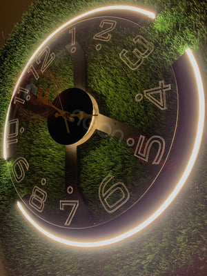 Neon X Clock – Sleek LED Timepiece & Ambient Light for Modern Spaces