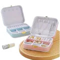 Premium lock leather jewellery organizer