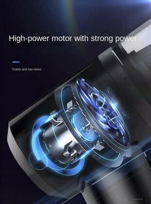 3 in 1 Portable Vacuum Cleaner – Handheld, Car & Home Cleaning, Rechargeable & Powerful Suction